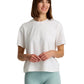 Free Fly T-Shirts XS / Bright White Free Fly - Women's Bamboo Current Boxy Tee