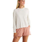 Free Fly T-Shirts XS / Off White Heather Free Fly - Women's Bamboo Shade Crossover Long Sleeve