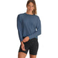 Free Fly T-Shirts XS / Pacific Blue Free Fly - Women's Bamboo Shade Crossover Long Sleeve