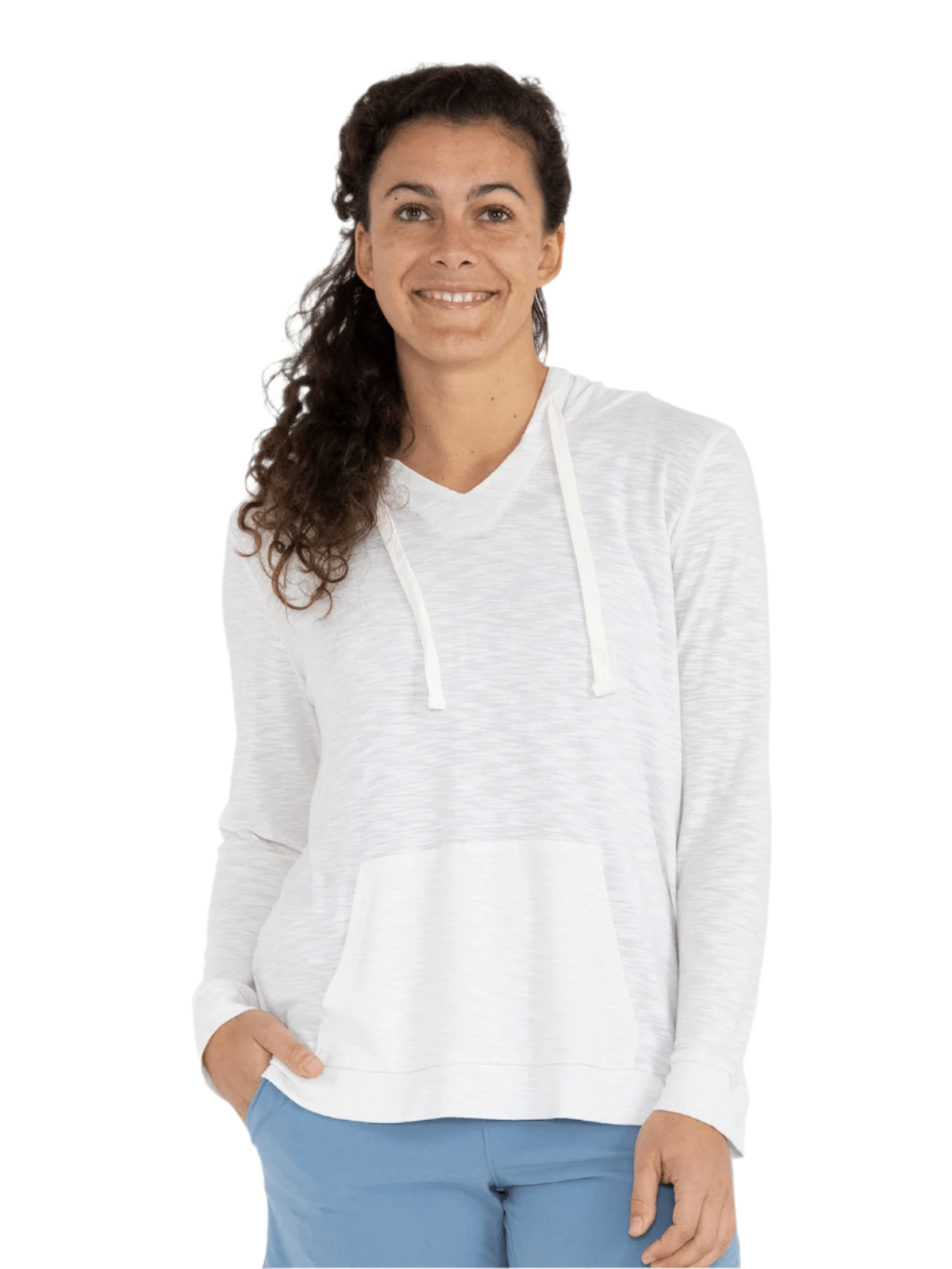 Free Fly T-Shirts XS / Sea Salt Free Fly - Women's Bamboo Slub Hoodie