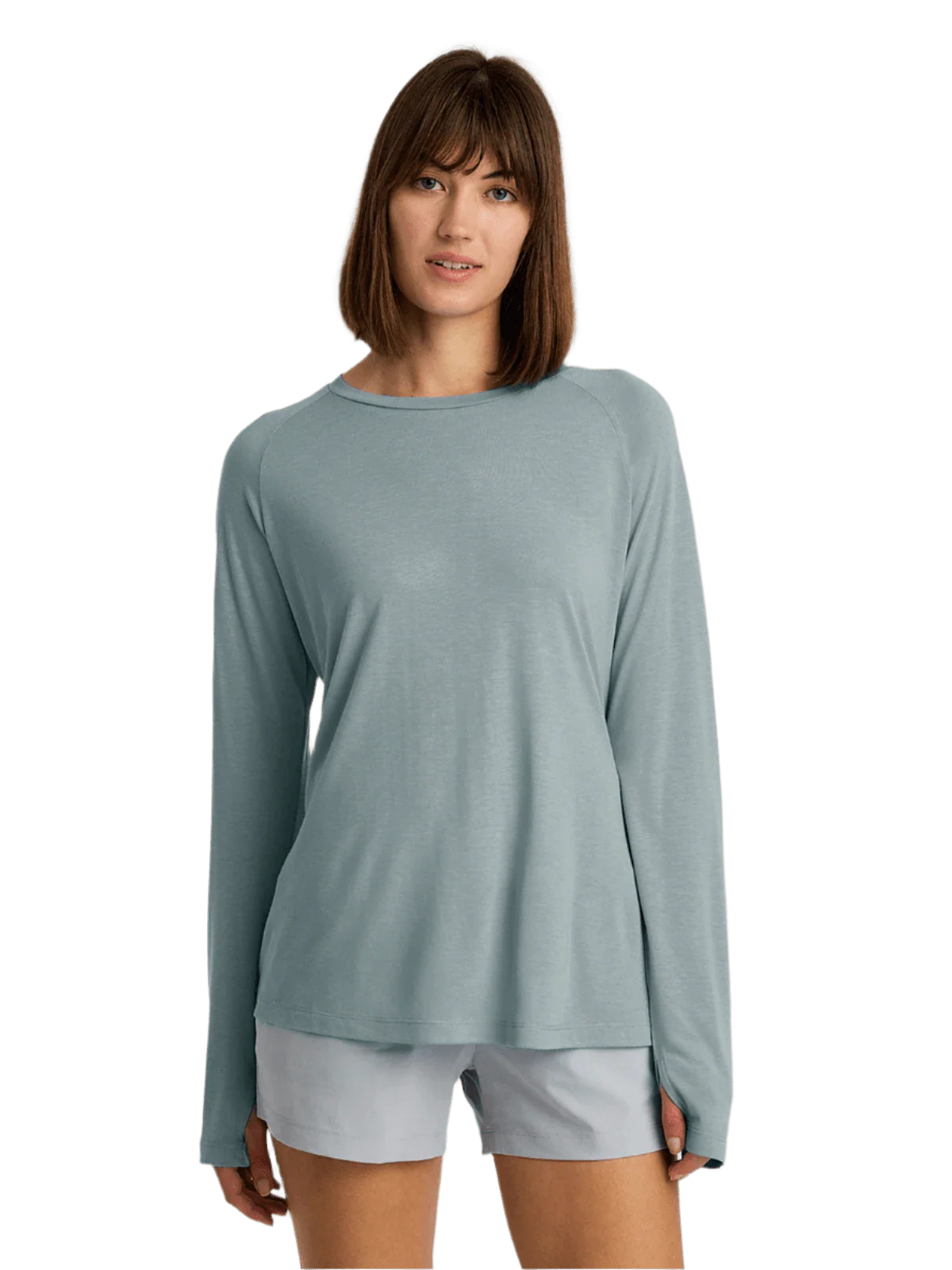 Free Fly T-shirts XS / Slate Free Fly - Women's Bamboo Lightweight Long Sleeve II