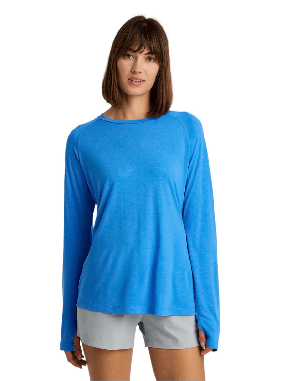 Free Fly T-shirts XS / Surf Blue Free Fly - Women's Bamboo Lightweight Long Sleeve II
