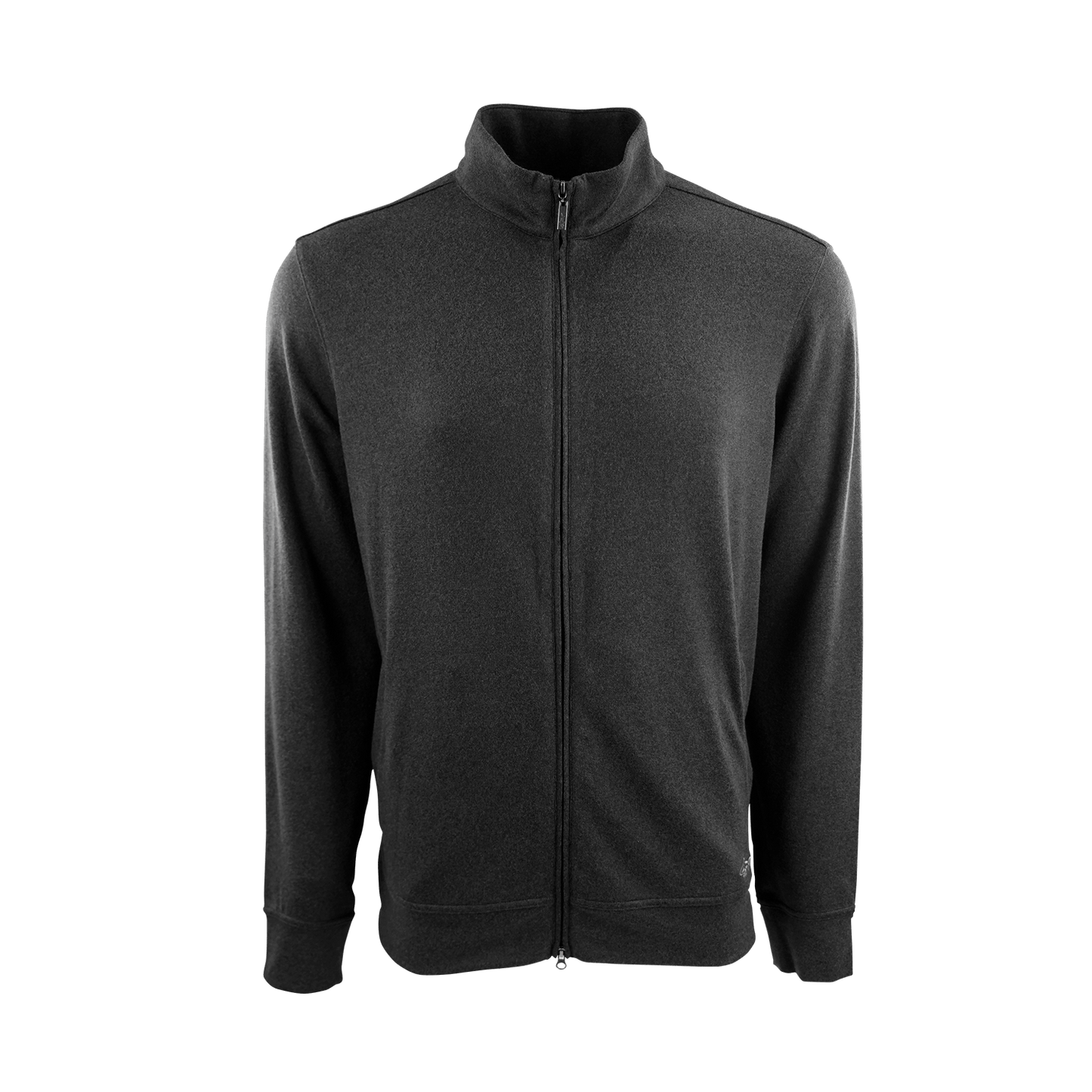 Greg Norman Layering S / Black Heather Greg Norman - Men's Lab Full Zip Jacket