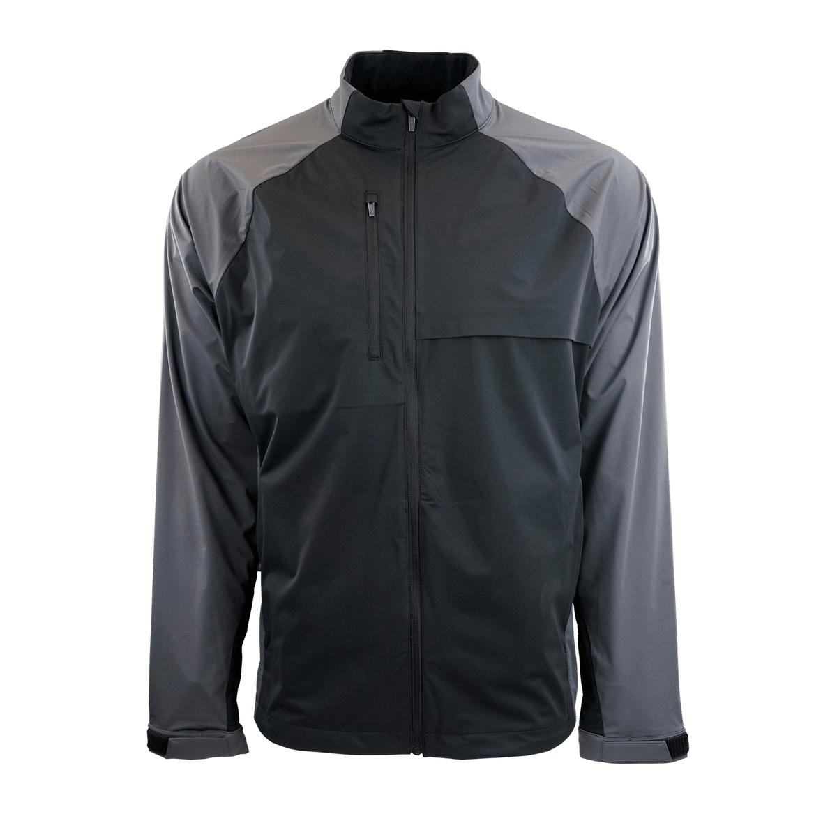 Greg Norman Outerwear S / Black Greg Norman - Mens Weatherknit Full Zip Jacket