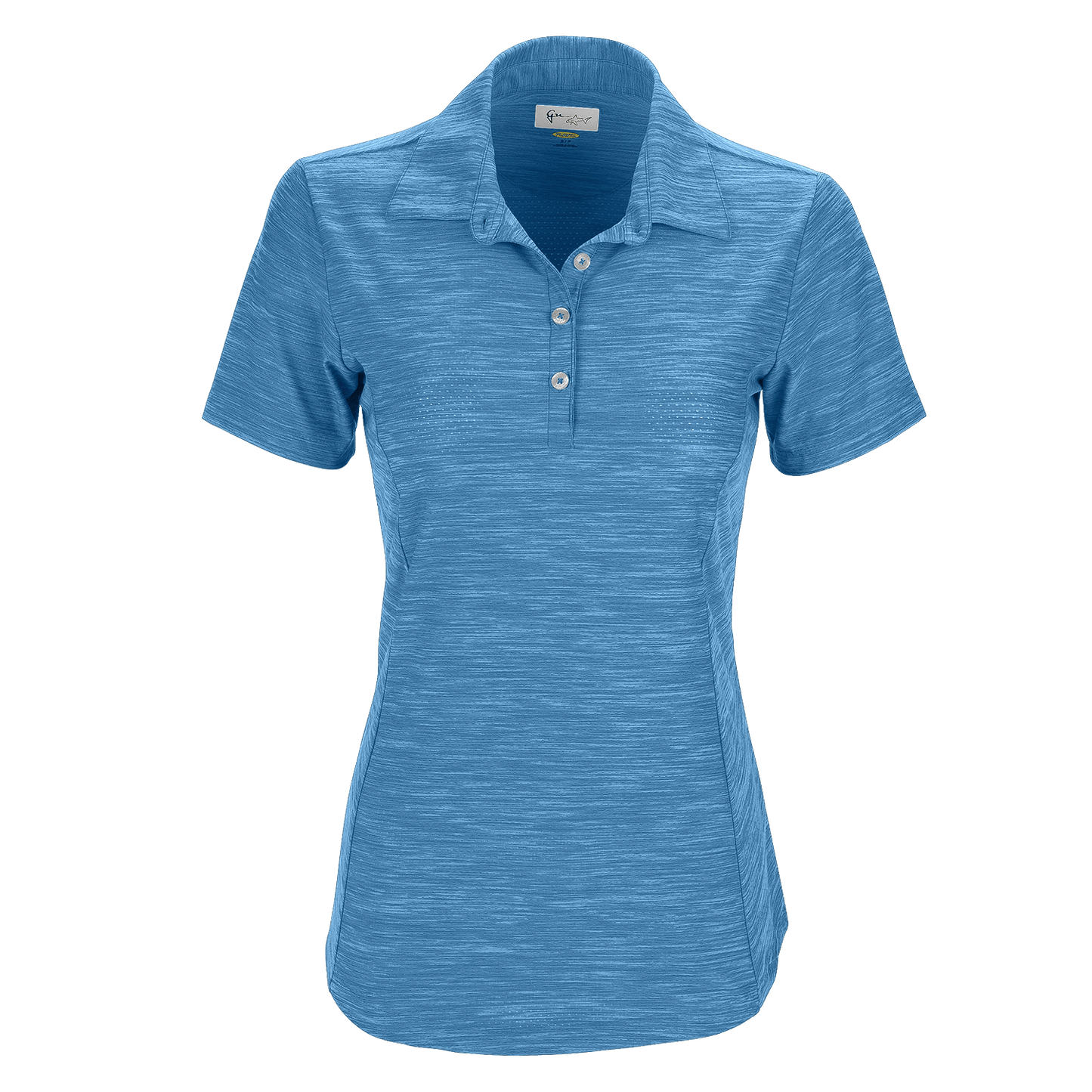 Greg Norman - Women's Play Dry® Heather Solid Polo