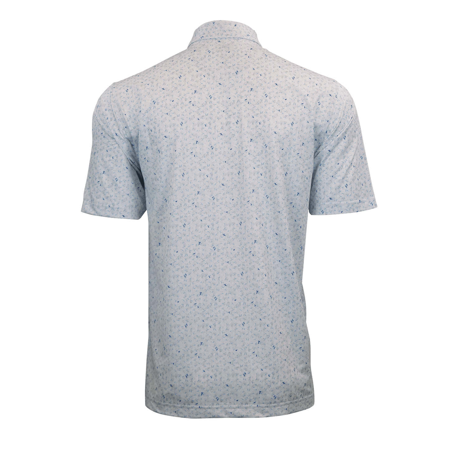 Greg Norman Polos S / White Greg Norman - Men's Scattered Shark Tail Polo