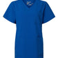 Hanes - Women's V-Neck 3-Pocket Scrub Top