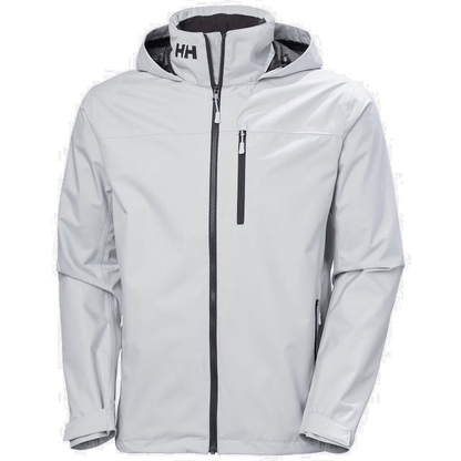 Helly Hansen Outerwear S / Grey Fog Helly Hansen - Men's Crew Hooded Jacket 2.0