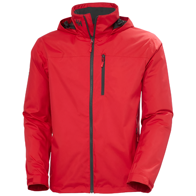 Helly Hansen Outerwear S / Red Helly Hansen - Men's Crew Hooded Midlayer Jacket 2.0