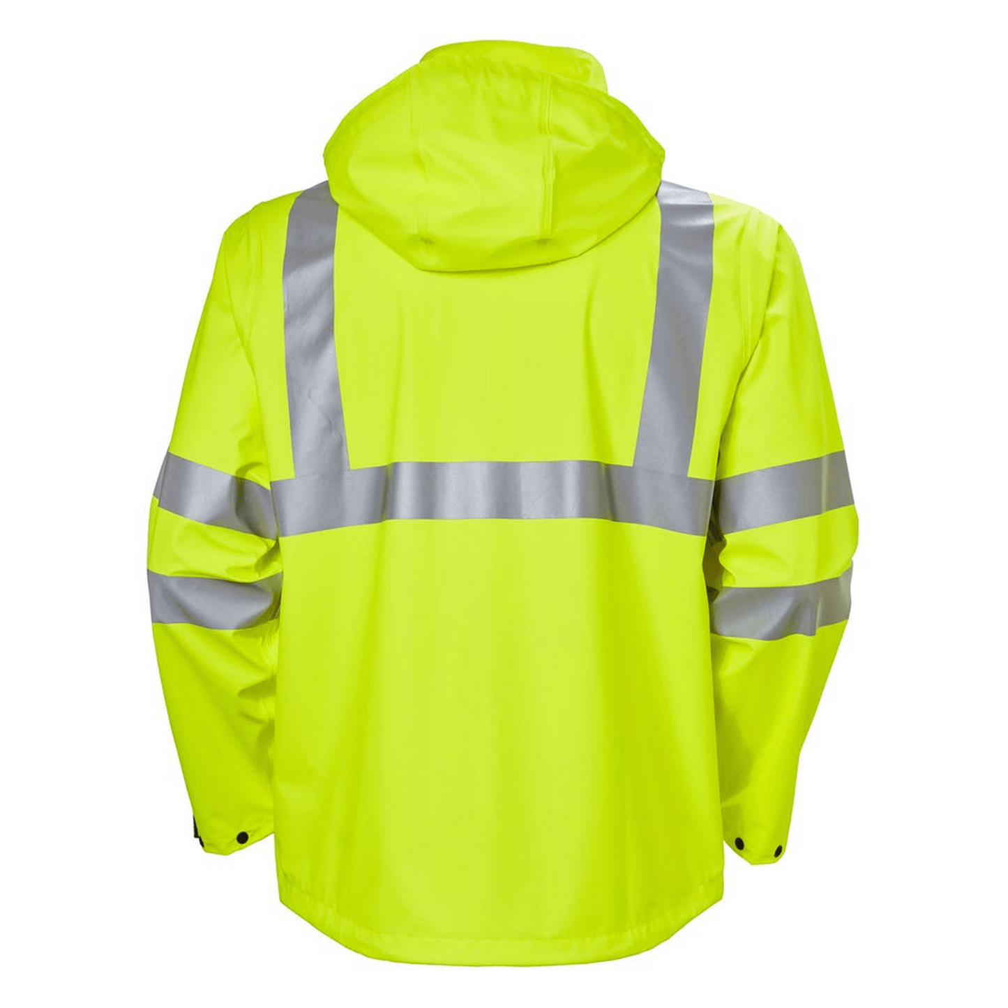 Helly Hansen Workwear Outerwear Helly Hansen Workwear - Men's Alta Hi Vis Waterproof Rain Jacket ANSI