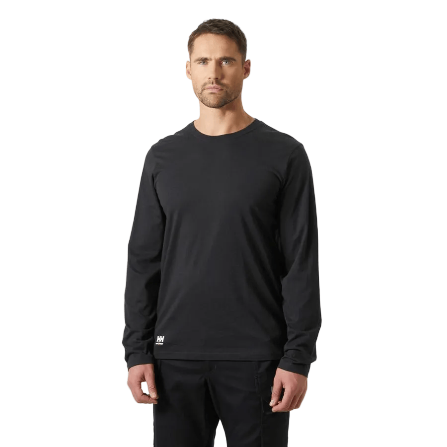 Helly Hansen Workwear T-Shirts XS / Black Helly Hansen Workwear - Men's Classic Long Sleeve T-Shirt 2.0