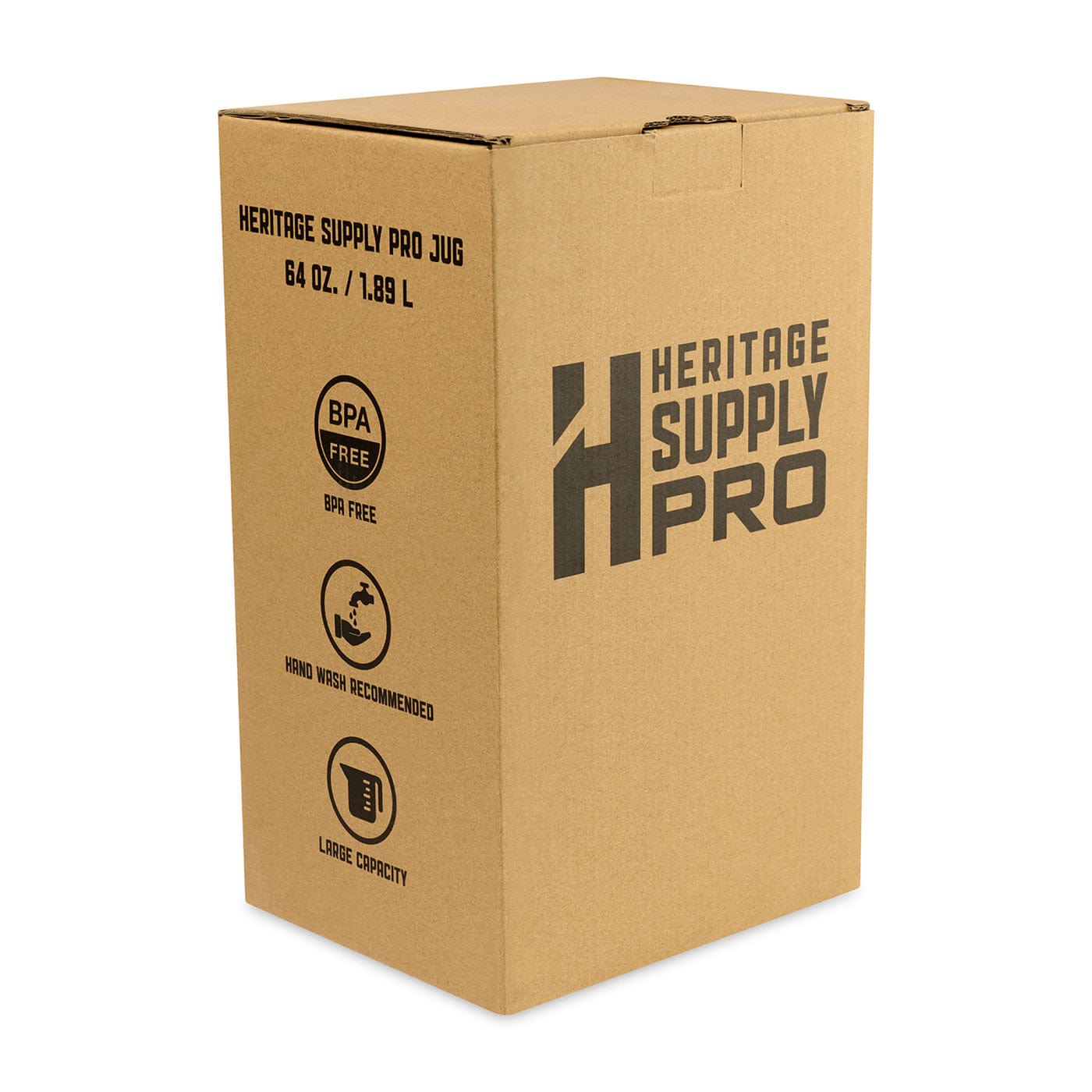 Heritage Supply Accessories 64oz / Black Heritage Supply - Pro Matte Jug 64oz