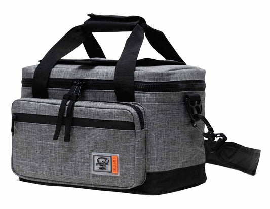 Hershel Bags One Size / Raven Crosshatch Hersel - Pop Quiz 12-Can Cooler