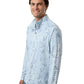 HUK Layering HUK - Men's Airweight KC Printed Quarter-Zip Pullover