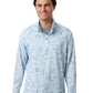 HUK Layering HUK - Men's Airweight KC Printed Quarter-Zip Pullover