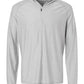 HUK Layering S / Harbor Mist HUK - Men's Atoll Half-Zip Hooded Pullover