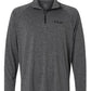 HUK Layering S / Volcanic Ash Heather HUK - Men's Airweight Heather Quarter-Zip Pullover