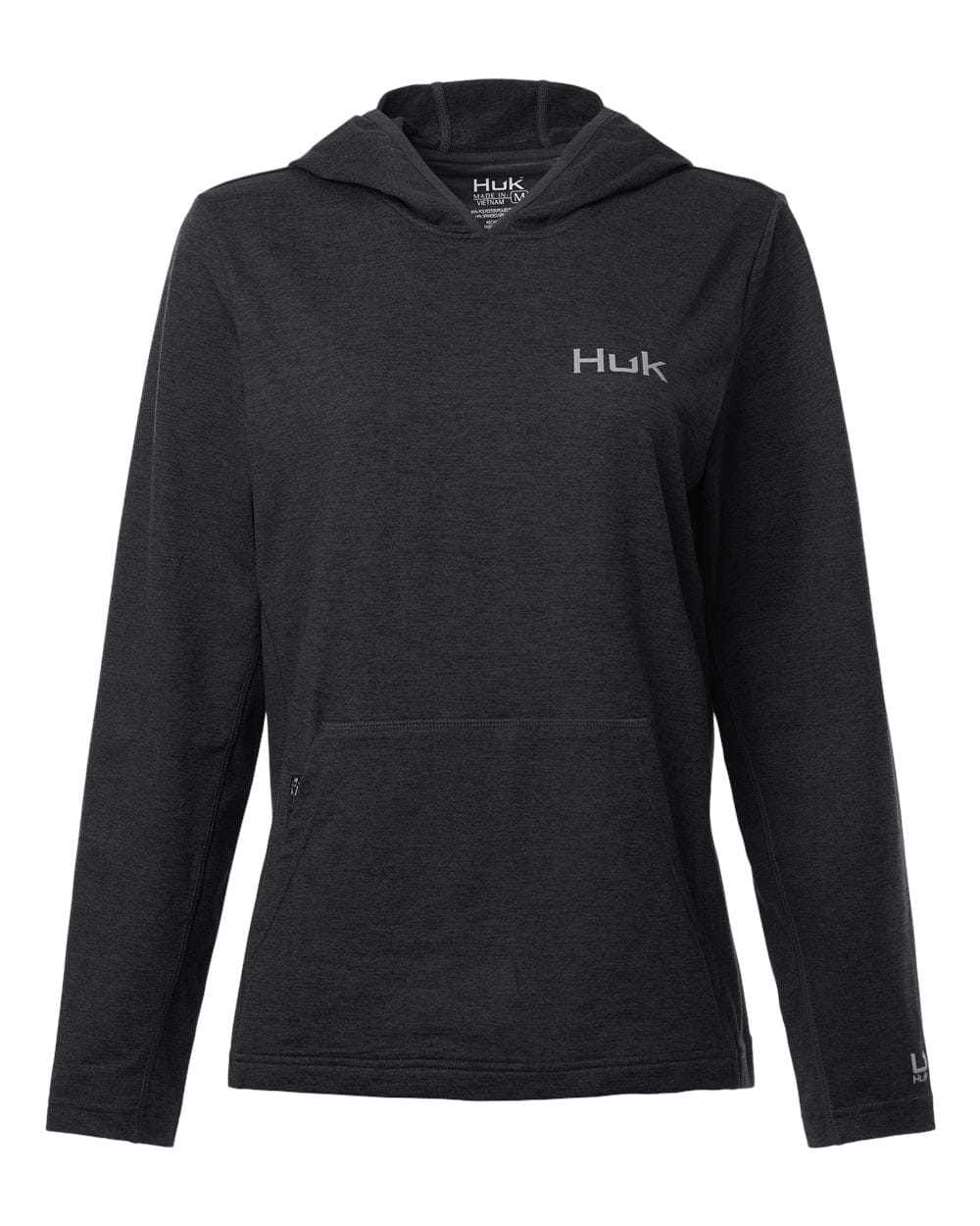 HUK Sweatshirts XS / Heather Black HUK - Women's Coldfront+ Hooded Sweatshirt