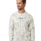 HUK T-Shirts HUK - Men's Airweight KS Printed Crewneck Pullover