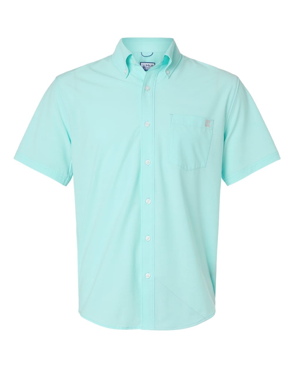 HUK Woven Shirts S / Caicos HUK - Men's Kona Short Sleeve Shirt