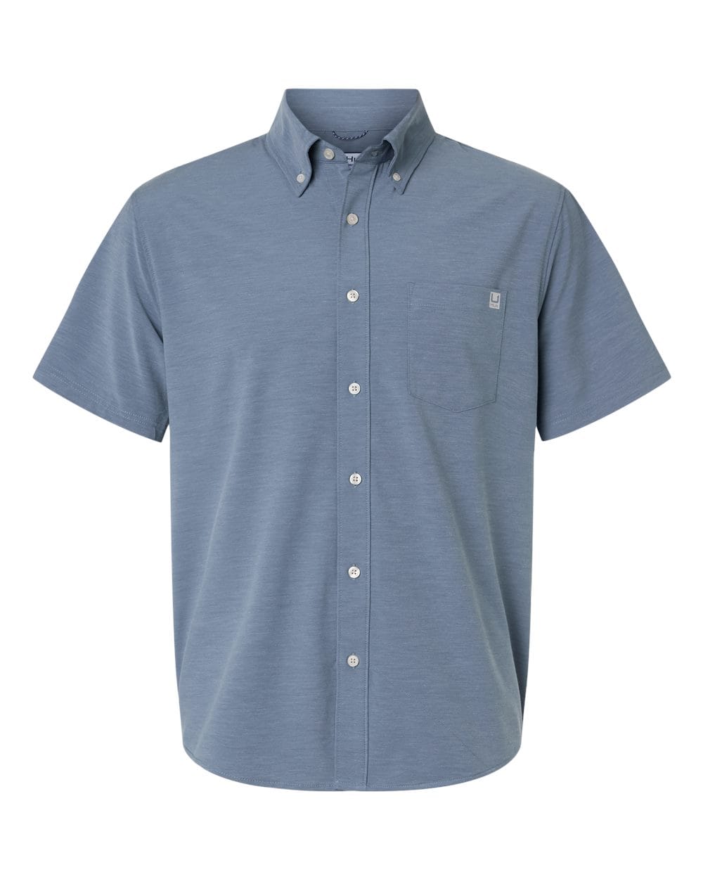 HUK Woven Shirts S / Stormy Blue HUK - Men's Kona Short Sleeve Shirt