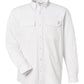 HUK Woven Shirts S / White HUK - Men's Creekbed Long Sleeve Shirt