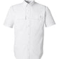 HUK Woven Shirts S / White HUK - Men's Creekbed Short Sleeve Shirt