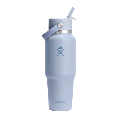 Hydro Flask Drinkware 32oz / Surf Hydro Flask - Travel Bottle w/ Flex Straw Cap 32oz