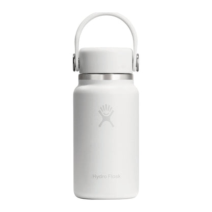 Hydro Flask Drinkware One Size / White Hydro Flask - Micro Hydro Mini Bottle 200ml w/ Removable FlexClip