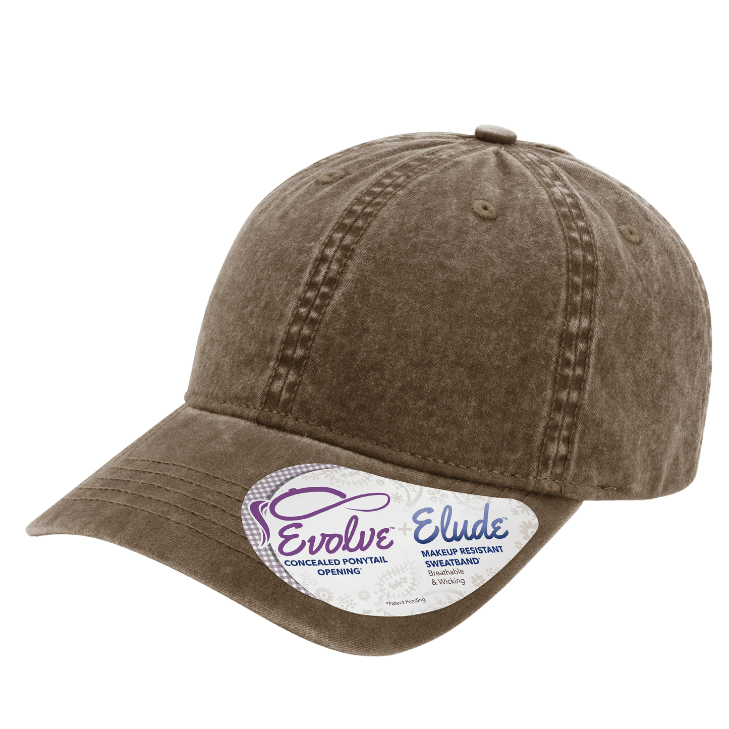 Infinity Her Headwear Adjustable / Chocolate/Fawn Infinity Her - CASSIE Ponytail Cap