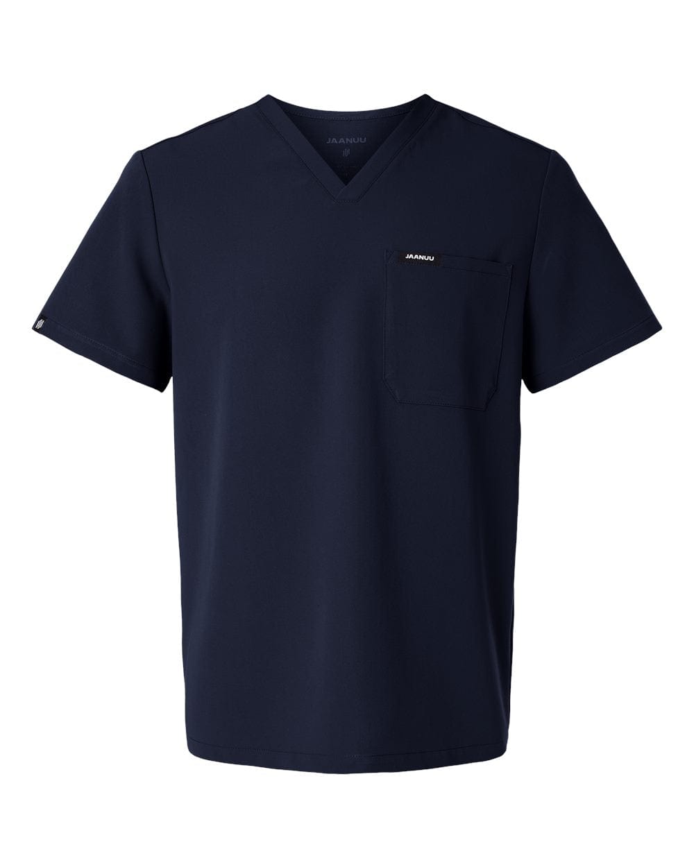 JAANUU Scrubs XS / Midnight Navy JAANUU - Men's Holmes Everyday 1-Pocket Scrub V-Neck Top