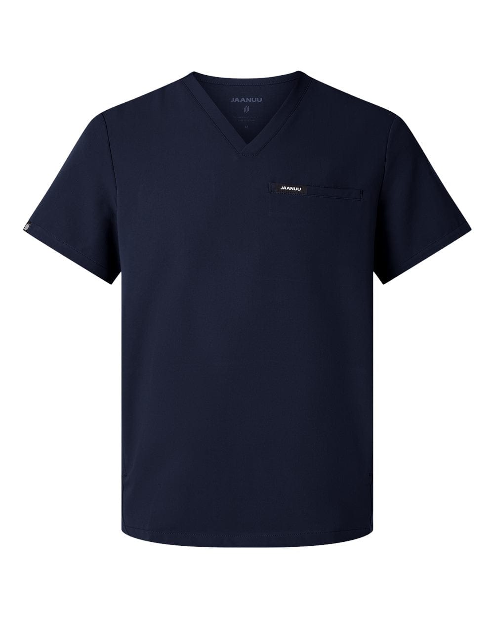 JAANUU Scrubs XS / Midnight Navy JAANUU - Men's Platt 3-Pocket Scrub V-Neck Top