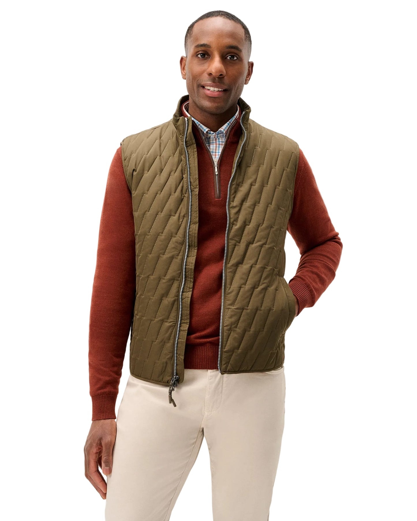 Johnnie-O Outerwear Johnnie-O - Belfry Quilted Puffer Vest