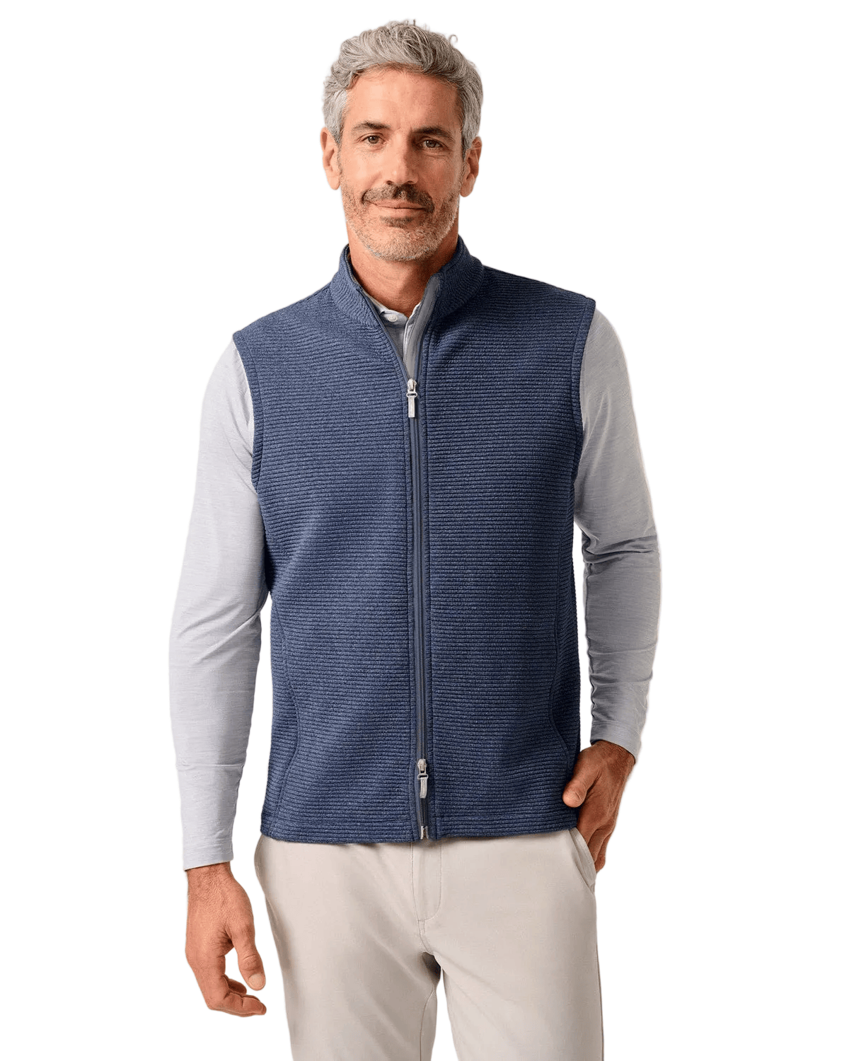 Johnnie-O Outerwear Johnnie-O - Reggie Ribbed Performance Vest