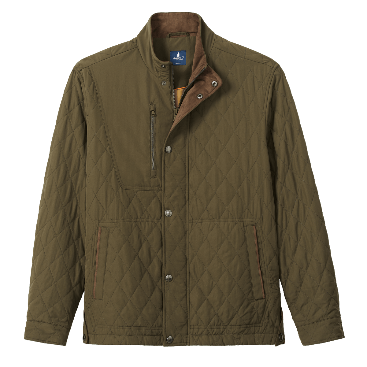 Johnnie-O Outerwear S / Mangrove Johnnie-O - Juno Quilted Snap Jacket