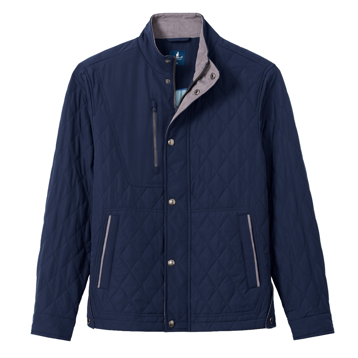 Johnnie-O Outerwear S / Navy Johnnie-O - Juno Quilted Snap Jacket