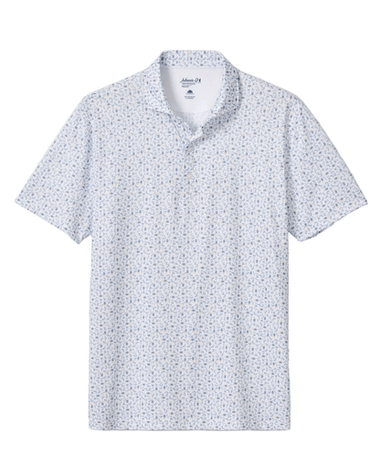 Johnnie-O Polos Carbon Fiber / S Johnnie-O - Cabana Bar Performance Jersey Polo
