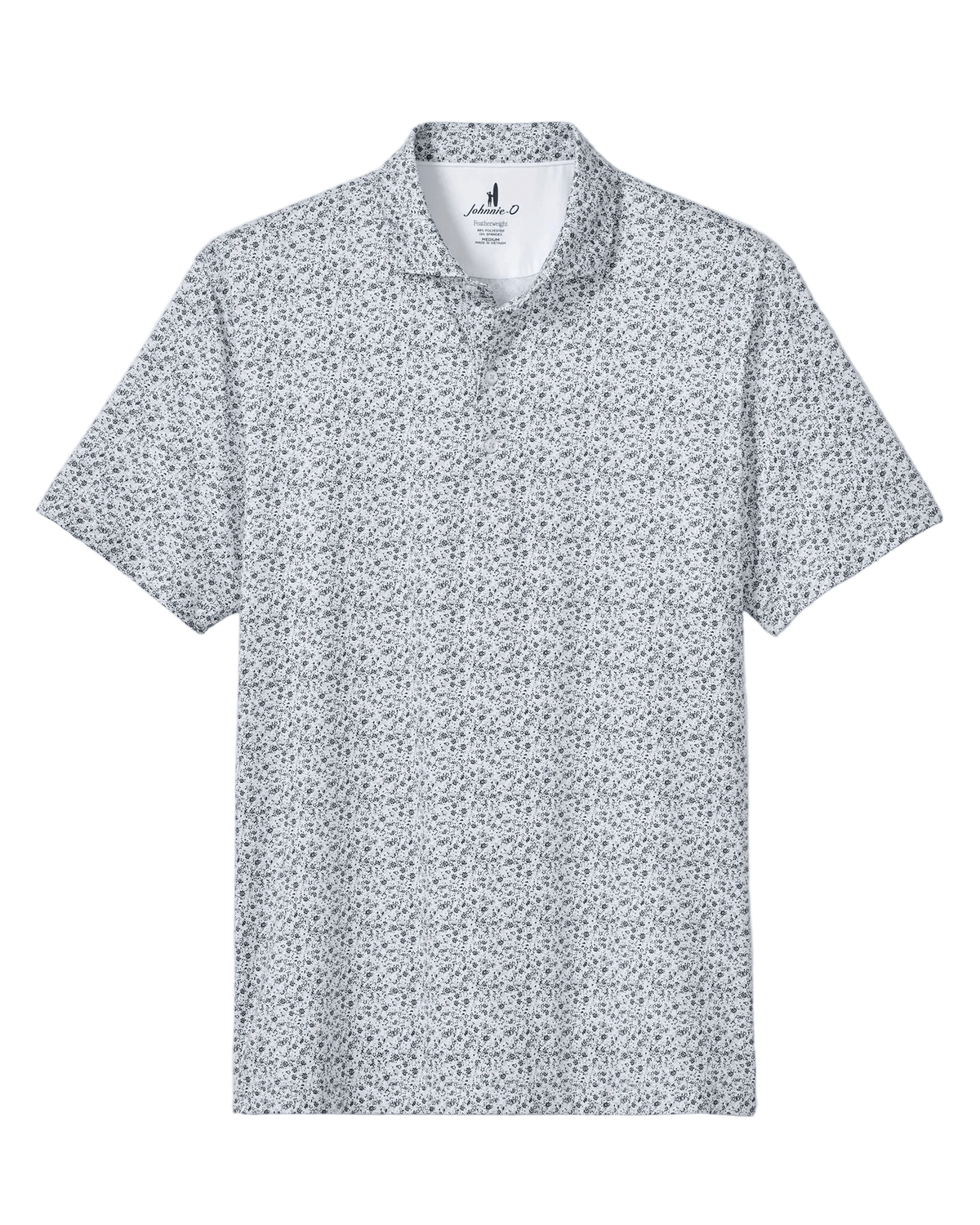 Johnnie-O Polos Heather Black / S Johnnie-O - Marietta Featherweight Performance Polo