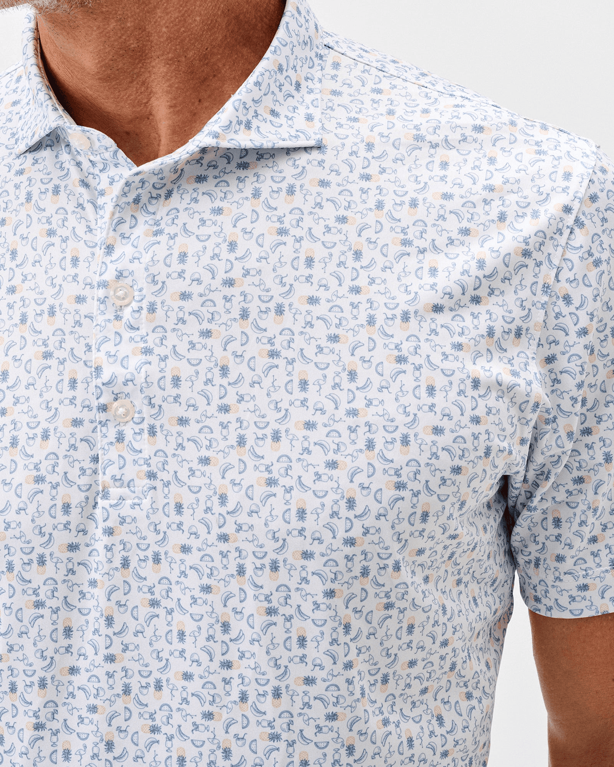 Johnnie-O Polos Johnnie-O - Cabana Bar Performance Jersey Polo