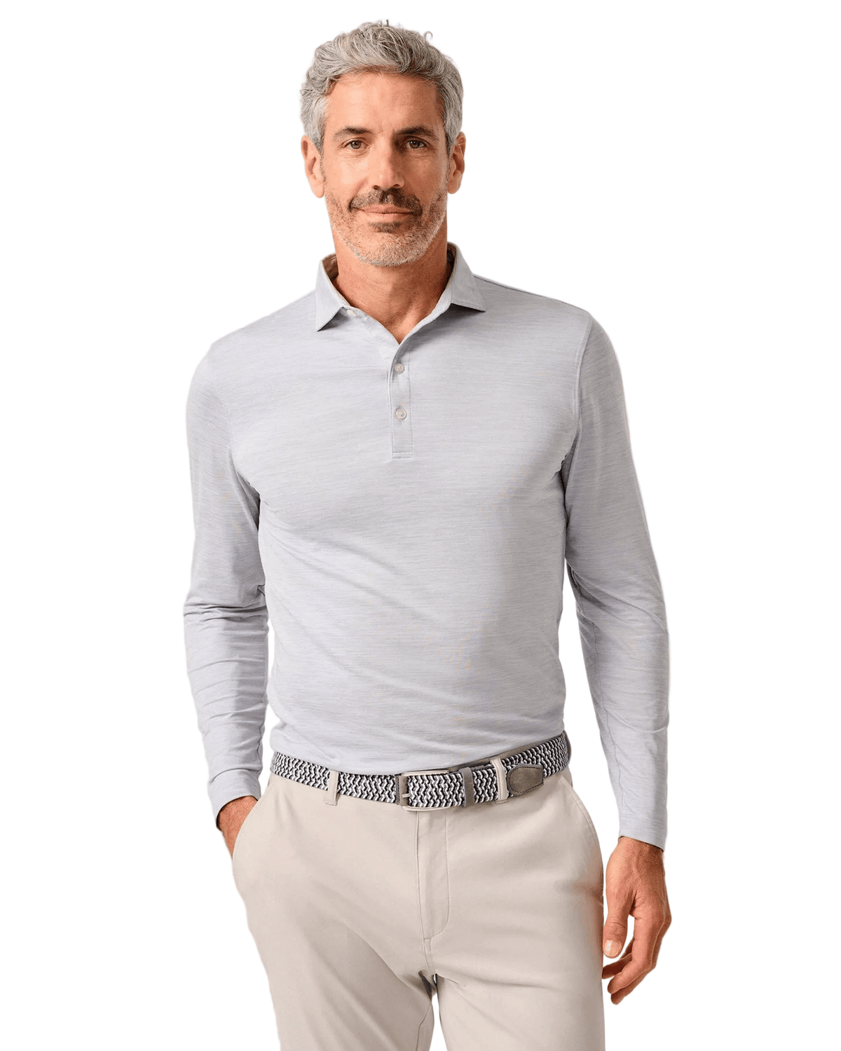 Johnnie-O Polos Johnnie-O - Swing Long Sleeve Featherweight Performance Polo