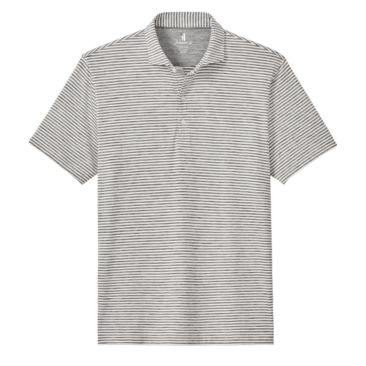 Johnnie-O Polos S / Black Johnnie-O - Seymour Stripe Performance Featherweight Polo