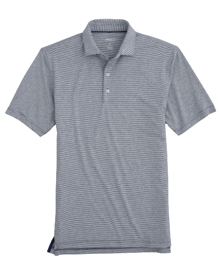 johnnie-O Polos S / Heather Twilight johnnie-O - Birdie PREP-FORMANCE Jersey Polo (Lyndon Stripe)
