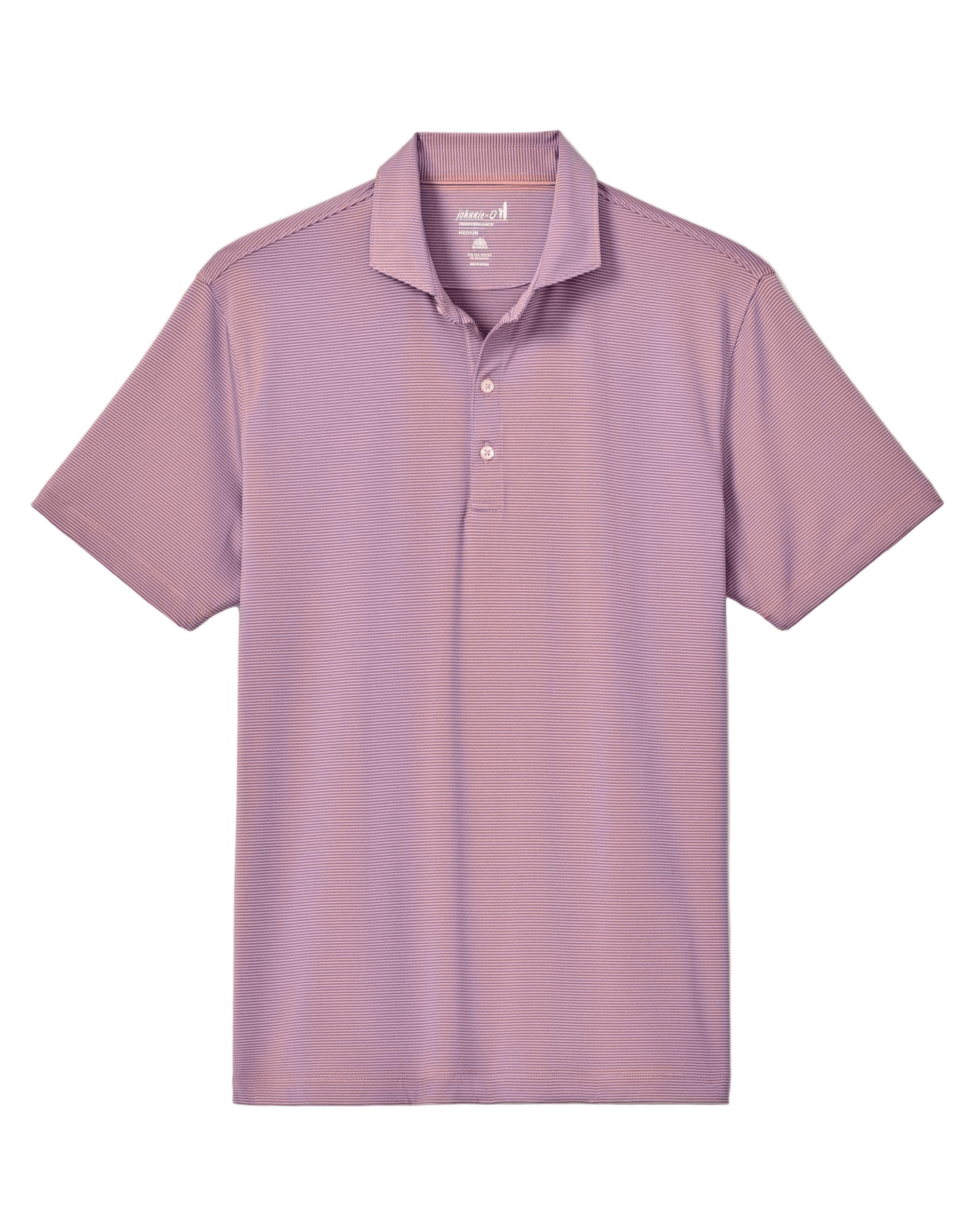 Johnnie-O Polos S / Mango Johnnie-O - Birdie PREP-FORMANCE Jersey Polo (Lyndon Stripe)
