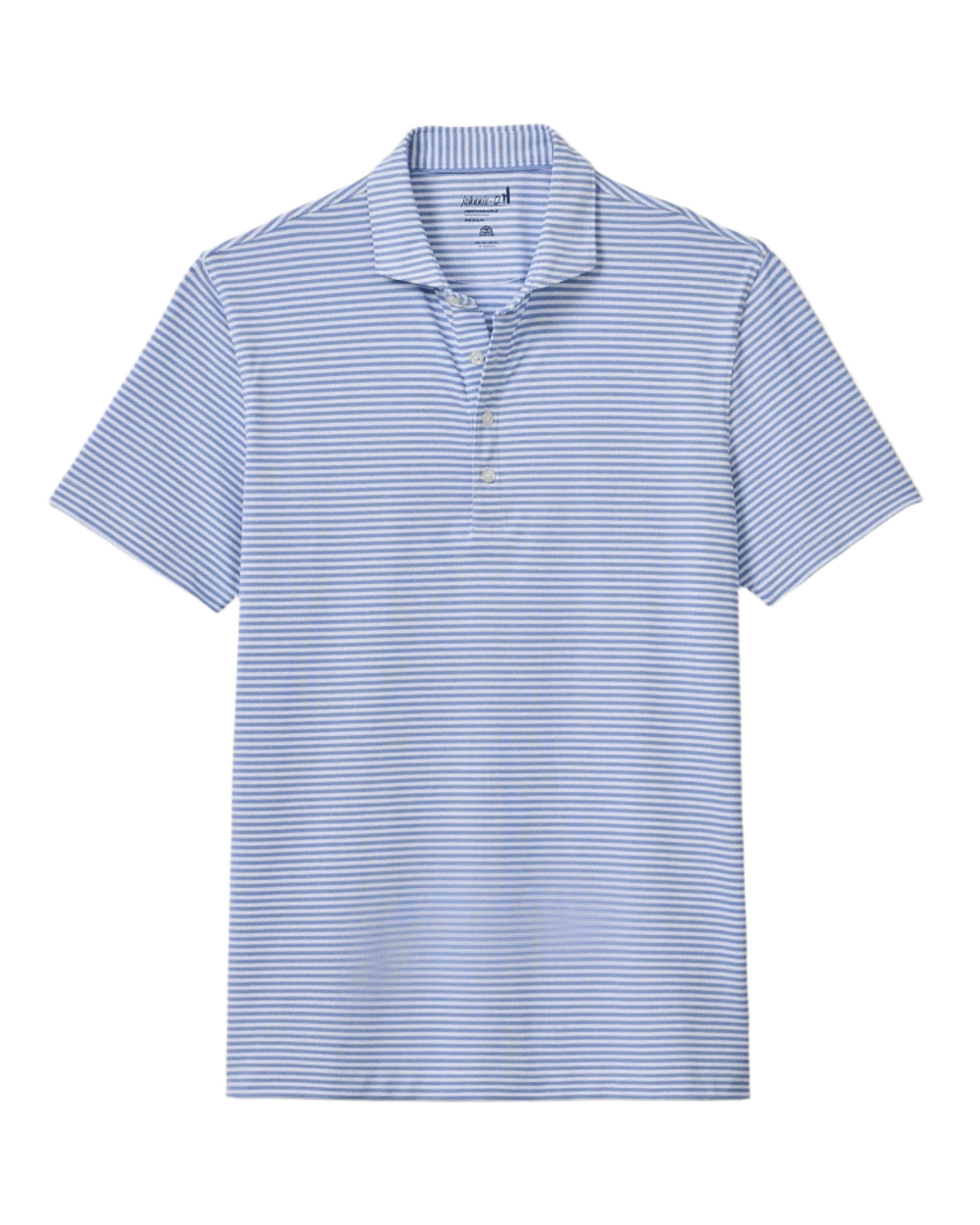 Johnnie-O Polos S / Palisades Blue Johnnie-O - Stetson Stripe Performance Mesh Polo