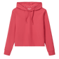 Johnnie-O Sweatshirts XS / Earth Red Johnnie-O - Women's Hoppin Ribbed Knit Performance Hoodie