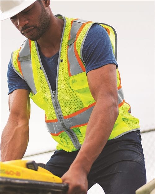 Kishigo Outerwear Kishigo - Premium Brilliant Series® Heavy-Duty Class 2 Vest