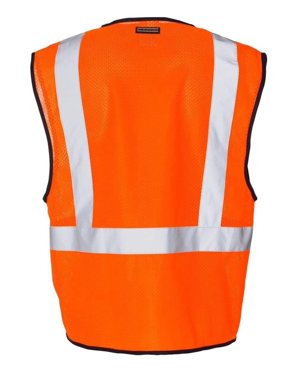 Kishigo Outerwear Kishigo - Single Pocket Zipper Mesh Class 2 Vest
