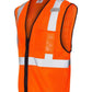 Kishigo Outerwear Kishigo - Single Pocket Zipper Mesh Class 2 Vest