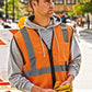 Kishigo Outerwear Kishigo - Single Pocket Zipper Mesh Class 2 Vest