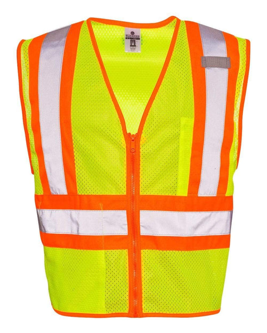 Kishigo Outerwear M / Lime Kishigo - Ultra-Cool™ Contrasting Mesh Vest